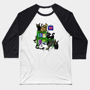 Herd of Cats Baseball T-Shirt